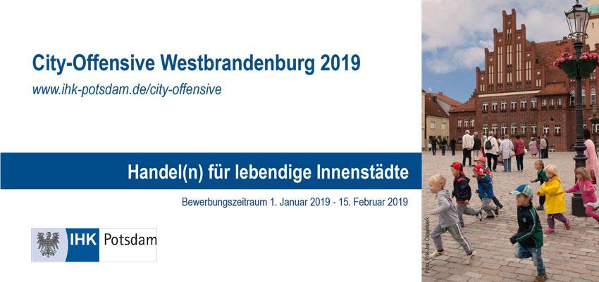 Flyer:  City Offensive Westbrandenburg 2019